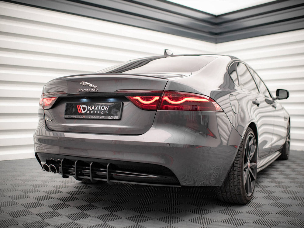 Maxton Design Street PRO Rear Diffuser Jaguar XF R-sport MK2 (2015-2020) - JAXF2RSPORTCNC-RS1