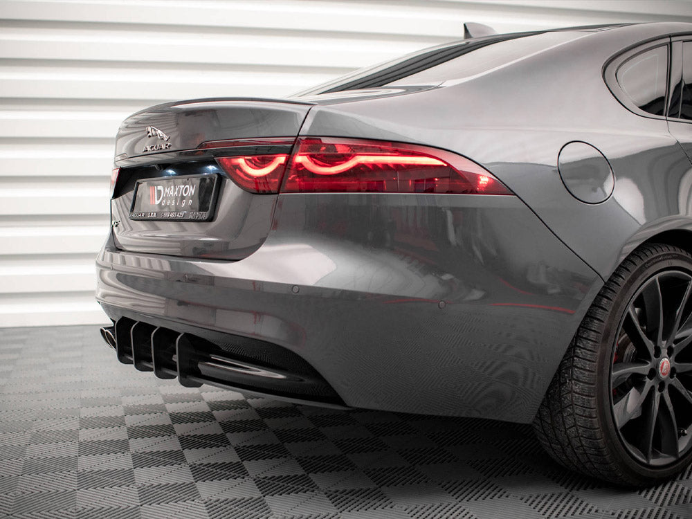 Maxton Design Street PRO Rear Diffuser Jaguar XF R-sport MK2 (2015-2020) - JAXF2RSPORTCNC-RS1