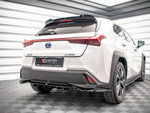 Load image into Gallery viewer, Maxton Design Central Rear Splitter (Vertical Bars) Lexus UX MK1 (2018-) - LE-UX-1-RD1+RD2