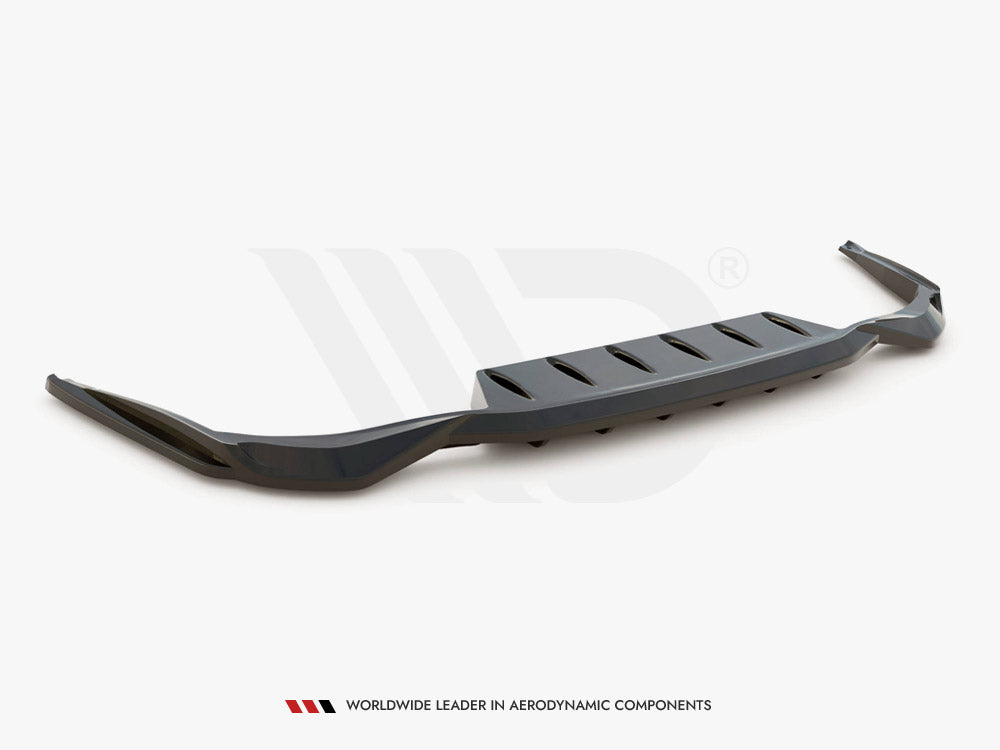 Maxton Design Central Rear Splitter (Vertical Bars) Lexus UX MK1 (2018-) - LE-UX-1-RD1+RD2