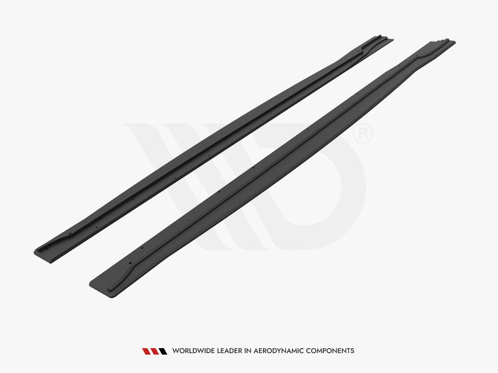 Maxton Design Street PRO Side Skirts Diffusers Nissan 370Z Nismo Facelift (2014-2020) - NI370ZNISMOCNC-SD1