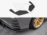 Maxton Design Street PRO Rear Side Splitters Nissan 370Z Nismo Facelift (2014-2020) - NI370ZNISMOCNC-RSD1