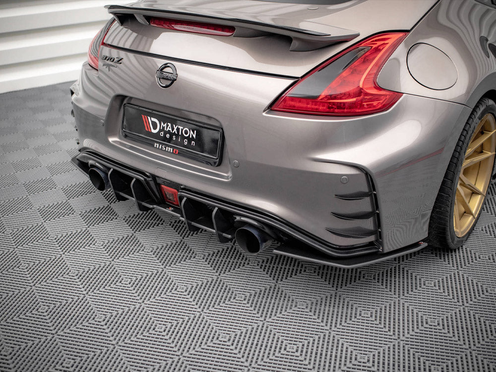 Maxton Design Street PRO Rear Diffuser Nissan 370Z Nismo Facelift (2014-2020) - NI370ZNISMOCNC-RS1