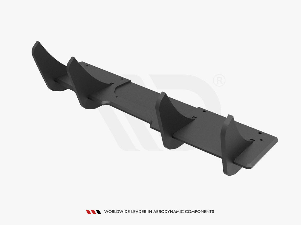 Maxton Design Street PRO Rear Diffuser Nissan 370Z Nismo Facelift (2014-2020) - NI370ZNISMOCNC-RS1