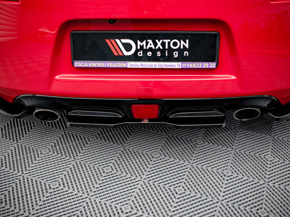 Maxton Design Central Rear Splitter V.2 Nissan 370Z (2009-2020) - NI-370F-RD1