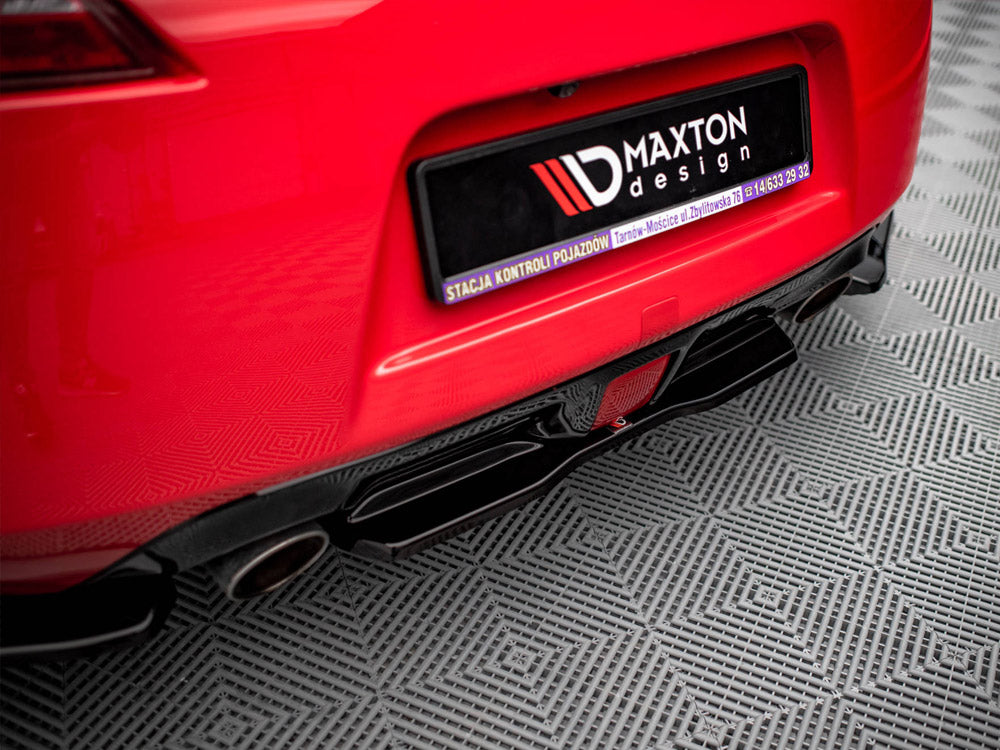 Maxton Design Central Rear Splitter V.2 Nissan 370Z (2009-2020) - NI-370F-RD1