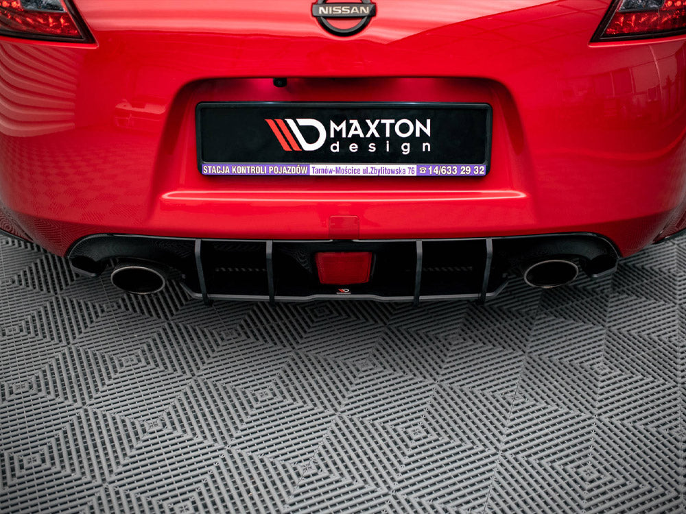 Maxton Design Street PRO Rear Diffuser Nissan 370Z (2009-2020) - NI370FCNC-RS1