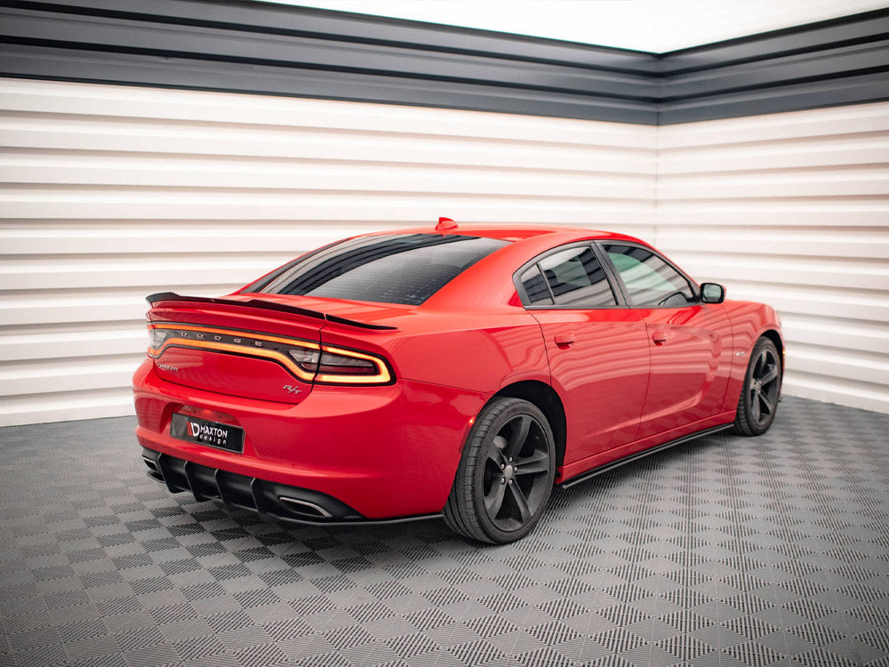 Maxton Design Street PRO Side Skirts Diffusers Dodge Charger RT MK7 Facelift (2014-) - DOCH2RTCNC-SD1