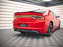 Load image into Gallery viewer, Maxton Design Central Rear Splitter (Vertical Bars) Dodge Charger RT MK7 Facelift (2014-) - DO-CH-2-RT-RD1+RD2