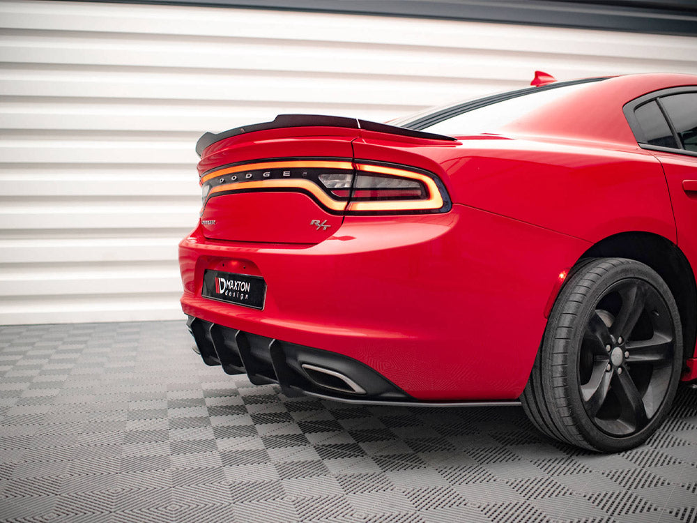 Maxton Design Street PRO Rear Diffuser Dodge Charger RT MK7 Facelift (2014-) - DOCH2RTCNC-RS1