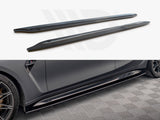 Maxton Design Side Skirts Diffusers V.1 BMW M3 G80 (2021-) - BM-3-G80-M-SD1