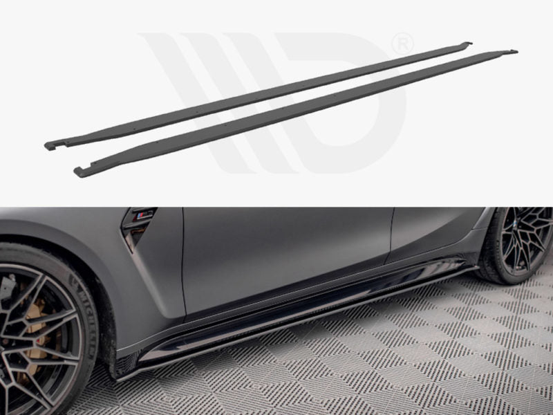 Maxton Design Street PRO Side Skirts Diffusers BMW M3 G80 (2021-) – BM3G80MCNC-SD1