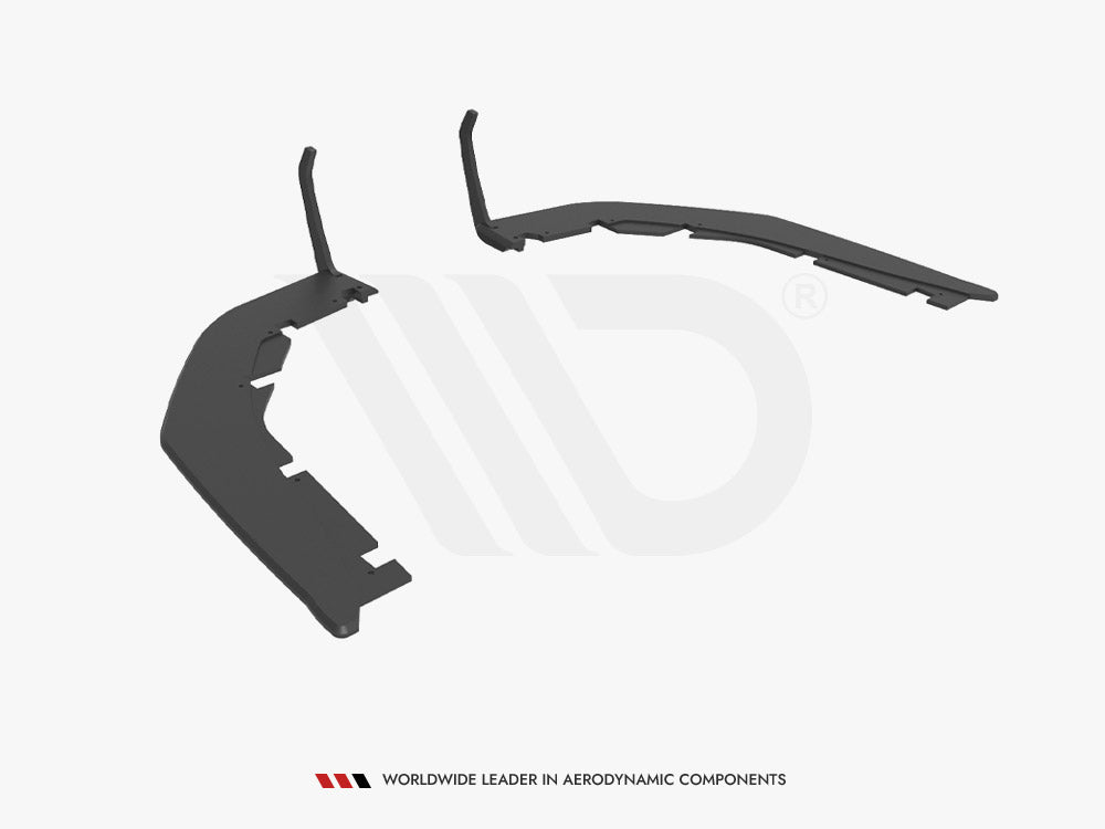 Maxton Design Street PRO Rear Side Splitters BMW M3 G80 (2021-) - BM3G80MCNC-RSD1