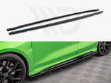 Maxton Design Side Skirts Diffusers Audi RS3 8Y - AU-RS3-8Y-S-SD1