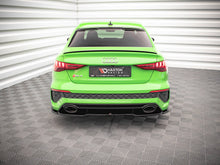 Load image into Gallery viewer, Maxton Design Central Rear Splitter Audi RS3 Saloon 8Y (2020-) – AU-RS3-8Y-S-RD1