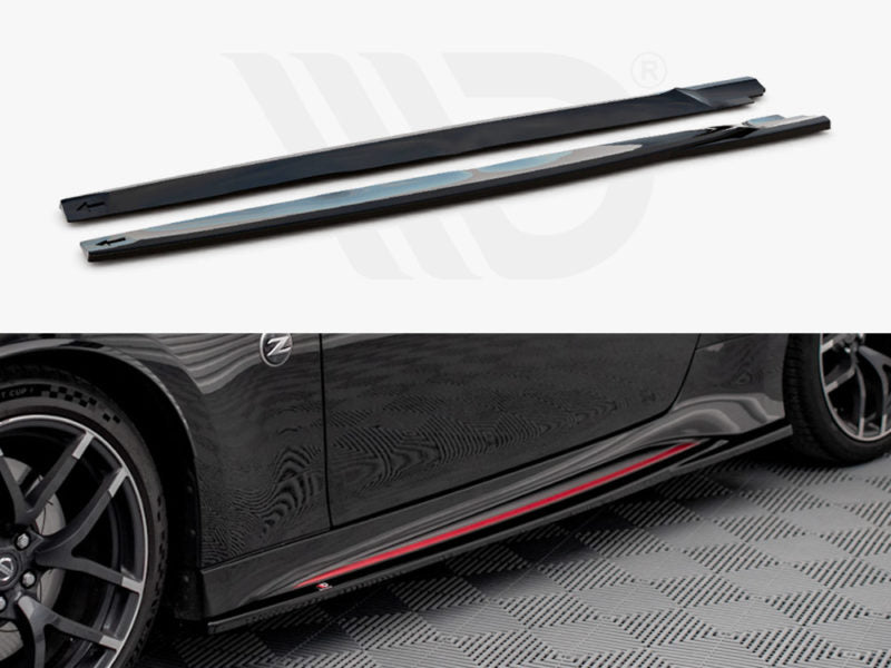 Maxton Design Side Skirts Diffusers V.2 Nissan 370Z Nismo Facelift (2014-2020) – NI-370Z-NISMO-SD2