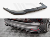 Maxton Design Central Rear Splitter (Vertical Bars) Skoda Enyaq IV (2020-) - SK-EN-1-RD1+RD2