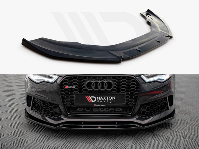 Maxton Design Front Splitter Audi A6 RS6 Look C7 (2011-2017) – AU-A6-C7-RS6LOOK-FD1