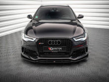 Load image into Gallery viewer, Maxton Design Front Splitter Audi A6 RS6 Look C7 (2011-2017) – AU-A6-C7-RS6LOOK-FD1