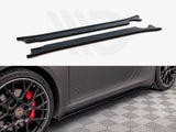 Maxton Design Side Skirts Diffusers Porsche 911 Carrera 4S 992 (2019-) - PO-911-992-CA-4S-SD1