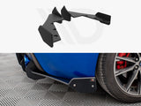 Maxton Design Street PRO Rear Side Splitters (+flaps) Subaru BRZ MK1 Facelift (2017-2020) - SUBRZ1FCNC-RSD1+RSF1