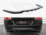 Maxton Design Central Rear Splitter (Vertical Bars) Bentley Continental GT V8 S MK2 (2014-2016) - BE-CO-GT-1F-RD1+RD2