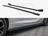 Maxton Design Street PRO Side Skirts Diffusers (+flaps) Opel Astra GTC Opc-line J (2011-2018) - OPASJGTCOPCLINECNC-SD1+SF1