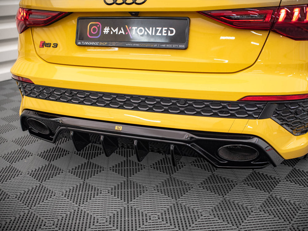 Maxton Design Rear Valance Audi RS3 8Y (2020-) - AU-RS3-8Y-S-RS1