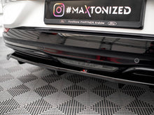 Load image into Gallery viewer, Maxton Design Central Rear Splitter (Vertical Bars) Ford Mustang Mach-e MK1 - FO-MU-MACHE-1-RD1+RD2