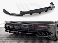 Load image into Gallery viewer, Maxton Design Central Rear Splitter (Vertical Bars) Lamborghini URUS MK1 - LA-UR-1-RD1+RD1R+RD2