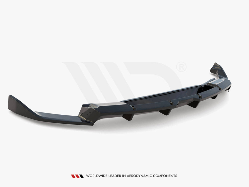 Maxton Design Central Rear Splitter (Vertical Bars) Lamborghini URUS MK1 - LA-UR-1-RD1+RD1R+RD2