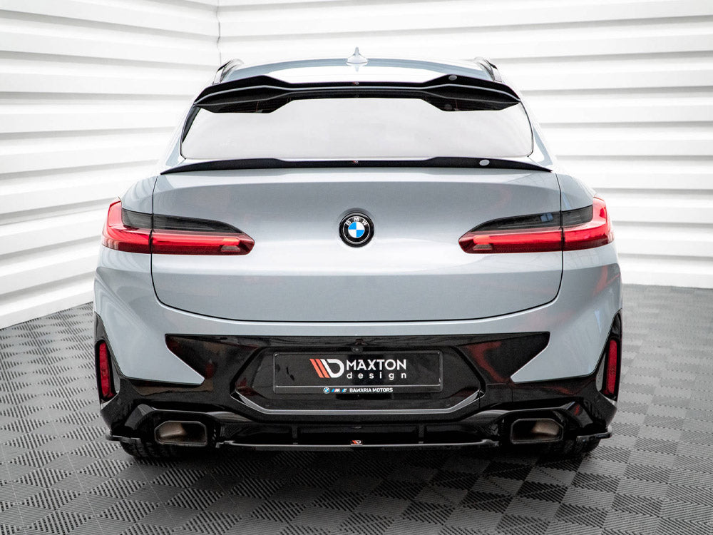 Maxton Design Central Rear Splitter BMW X4 M-pack G02 Facelift - BM-X4-02F-MPACK-RD1