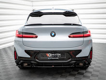 Load image into Gallery viewer, Maxton Design Central Rear Splitter BMW X4 M-pack G02 Facelift - BM-X4-02F-MPACK-RD1