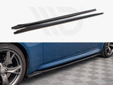 Maxton Design Side Skirts Diffusers Infiniti G37 Coupe - IN-G37S-C-SD1