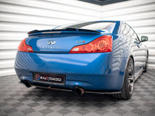 Load image into Gallery viewer, Maxton Design Central Rear Splitter Infiniti G37 Coupe - IN-G37S-C-RD1