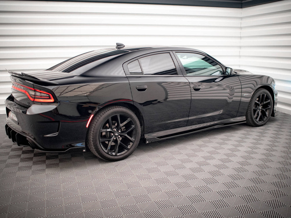 Maxton Design Side Skirts Diffusers Dodge Charger SRT MK7 Facelift - DO-CH-2-SRT-SD1