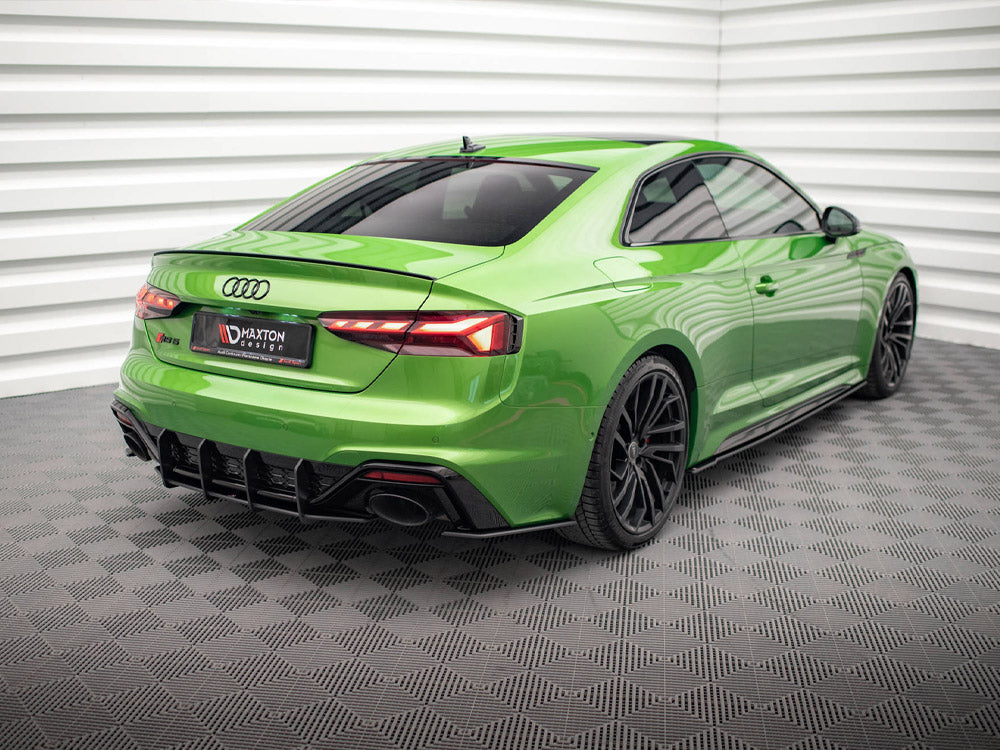 Maxton Design Street PRO Rear Side Splitters Audi RS5 F5 Facelift - AURS52FCNC-RSD1