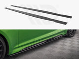 Maxton Design Street PRO Side Skirts Diffusers Audi RS5 Coupe F5 Facelift - AURS52FCCNC-SD1