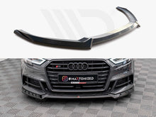 Load image into Gallery viewer, Maxton Design Front Splitter V.3 Audi S3 Sportback 8V Facelift – AU-S3-3F-SB-FD3