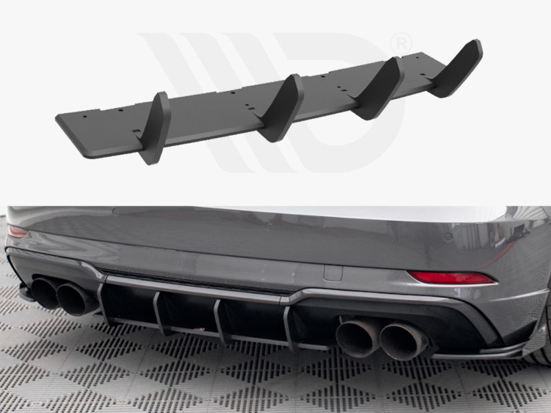 Maxton Design Street PRO Rear Diffuser Audi S3 Sportback 8V Facelift – AUS33FSBCNC-RS1