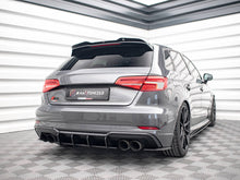 Load image into Gallery viewer, Maxton Design Street PRO Rear Diffuser Audi S3 Sportback 8V Facelift – AUS33FSBCNC-RS1