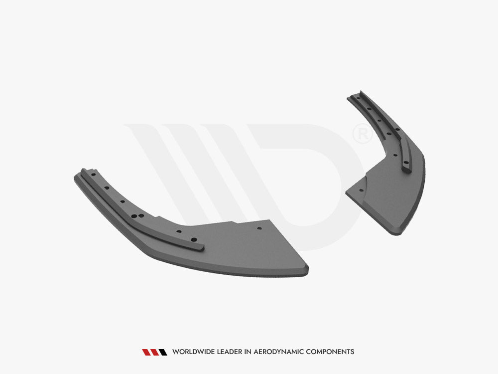 Maxton Design Street PRO Rear Side Splitters Audi S3 Sportback 8V Facelift – AUS33FSBCNC-RSD1