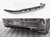 Maxton Design Central Rear Splitter (Vertical Bars) Mercedes GLE Coupe AMG Line C167 - ME-GLE-C167-AMGLINE-RD1+RD2