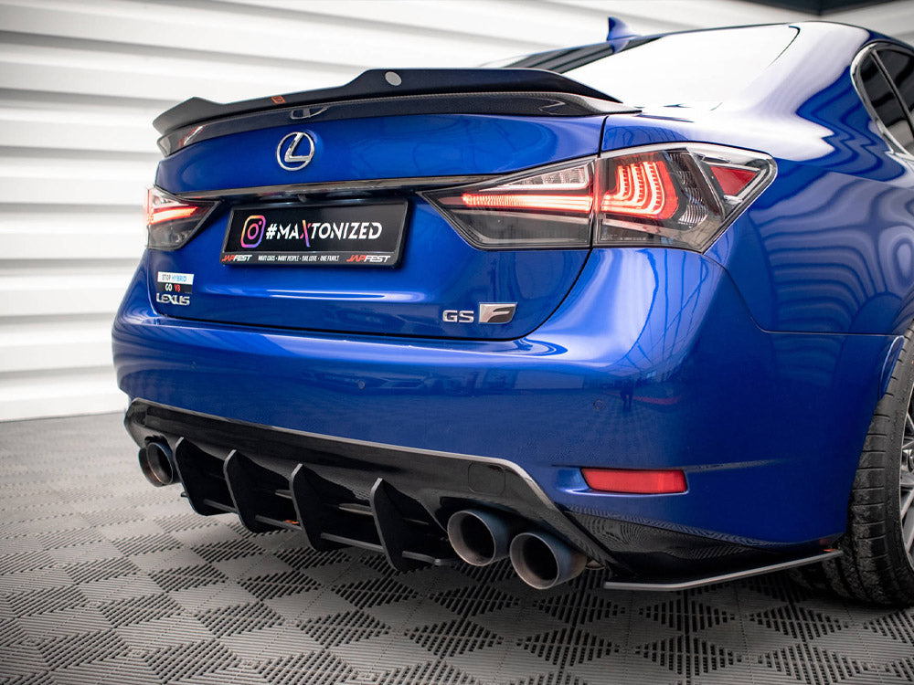 Maxton Design Street PRO Rear Diffuser Lexus GS F Mk4 Facelift - LEGSF4FCNC-RS1