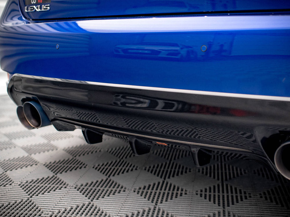 Maxton Design Rear Valance Lexus GS F Mk4 Facelift - LE-GSF-4F-RS1