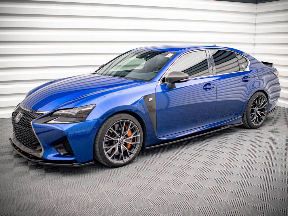 Maxton Design Side Skirts Diffusers Lexus GS F Mk4 Facelift - LE-GSF-4F-SD1