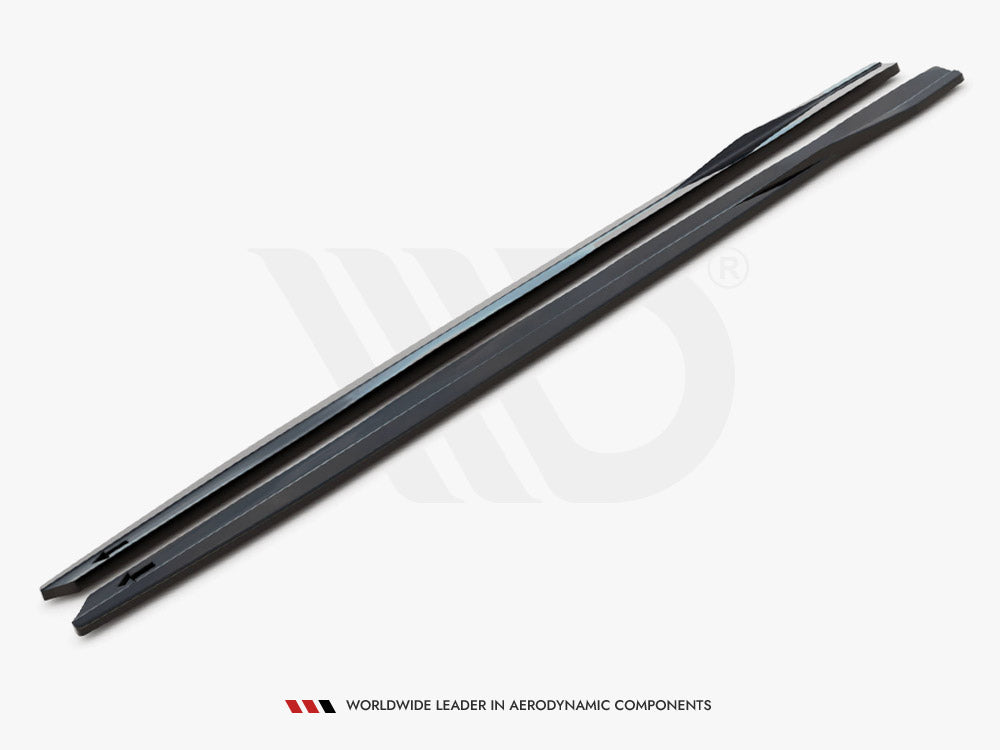 Maxton Design Side Skirts Diffusers Lexus GS F Mk4 Facelift - LE-GSF-4F-SD1