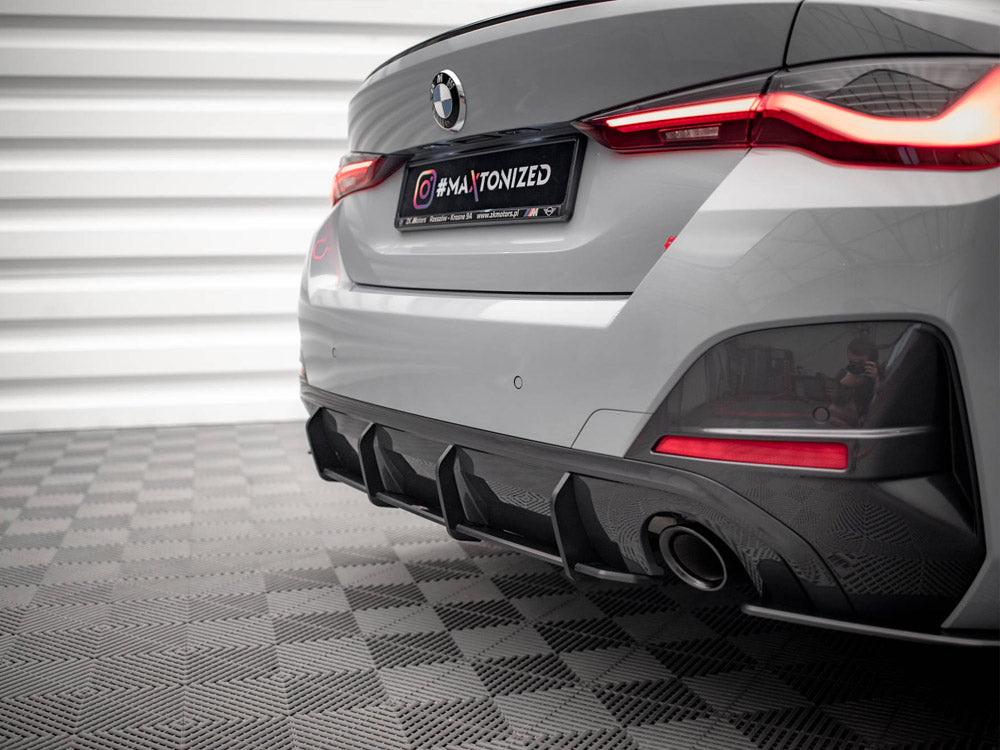 Maxton Design Street PRO Rear Diffuser BMW 4 Gran Coupe M-Pack G26 - BM4G26MPACKGCCNC-RS1