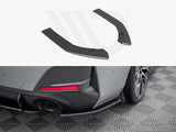 Maxton Design Street PRO Rear Side Splitters BMW 4 Gran Coupe M-Pack G26 - BM4G26MPACKGCCNC-RSD1