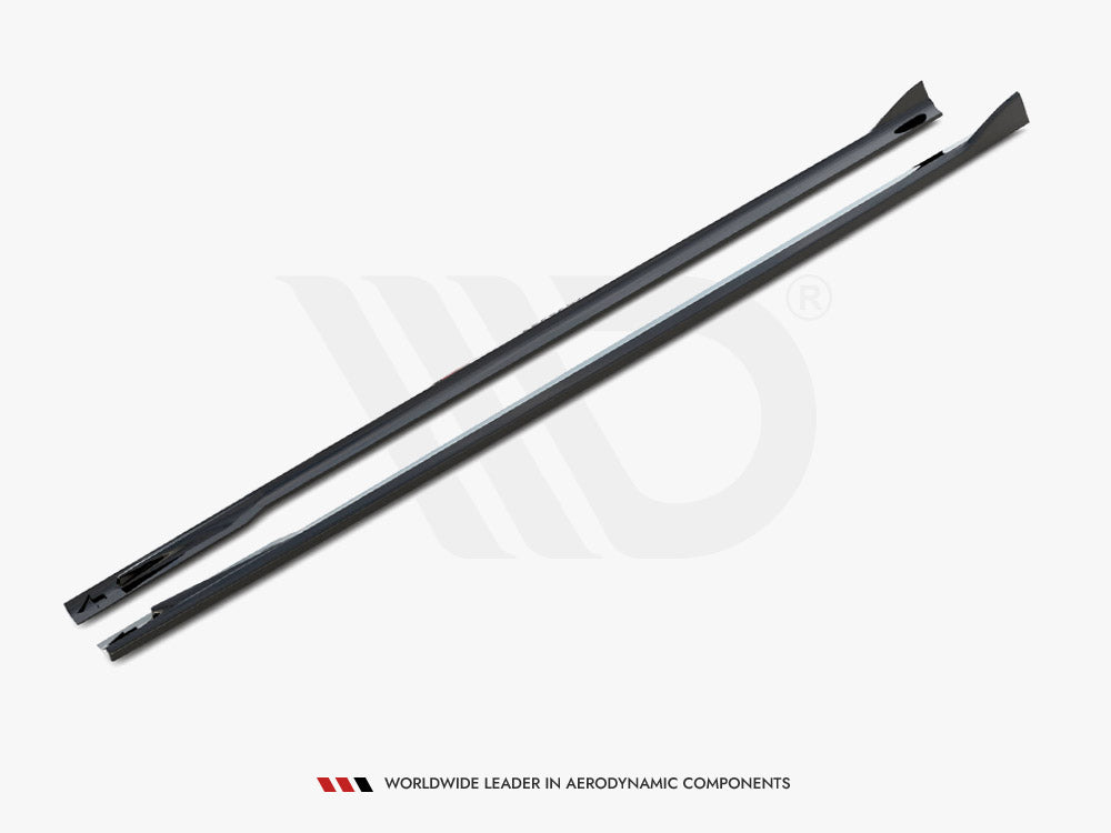 Maxton Design Side Skirts Diffusers V.2 BMW 4 Gran Coupe M-Pack G26 - BM-4-G26-MPACK-GC-SD2